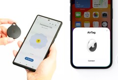 La rete 'Find My Device' di Google non riesce ancora a tenere il passo con la rete 'Find My' di Apple. (Fonte: Pebblebee / Apple)