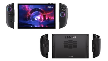 Legion Go 2 sarà disponibile in nero al momento del lancio. (Fonte: Evan Blass)