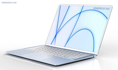 Ecco come potrebbe essere il prossimo MacBook Air in blu 