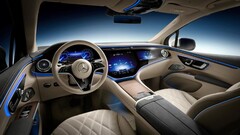 Mercedes ha condiviso il primo sguardo all'interno del SUV EQS del 2023. (Fonte: Mercedes-Benz)