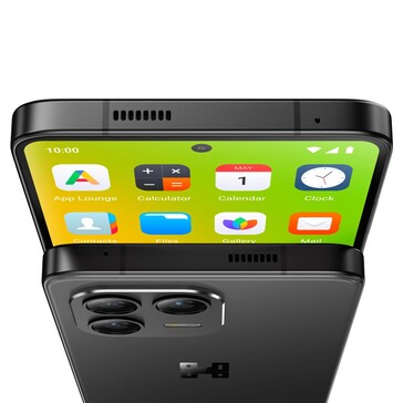 Telefono Hiroh in alto. (Fonte: Murena)