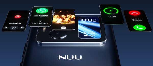 Il display Vista di Nuu B40 può essere utilizzato per diverse funzioni. (Fonte immagine: Nuu)