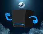 La Steam Machine mostrata mentre attraversa una nuvola di fumo