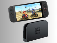 Nintendo Switch 2 mostrato sopra il molo (Fonte: Nintendo of America con modifiche)