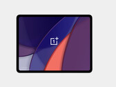 Il OnePlus Pad, come immaginato da TechDroider. (Fonte: @TechDroider)