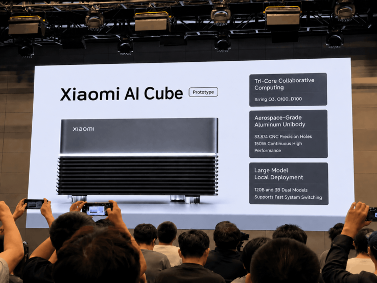 Prototipo dello Xiaomi AI Cube con chip Xring O3, O100 e D100 (traduzione automatica)