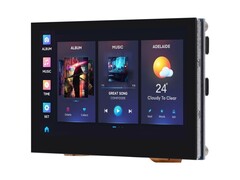 La nuova scheda di sviluppo di Waveshare è dotata di un display da 4,3 pollici che supporta fino a cinque input touch simultaneamente. (Fonte: Waveshare)