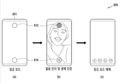 Samsung raddoppia con l&#039;UDC. (Fonte: KIPRIS)