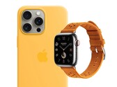 Apple ha presentato una gamma di nuove custodie per iPhone e di cinturini Apple Warch. (Immagine: Apple, modificato)