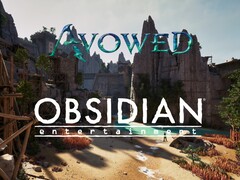 Viene mostrato il banner di Avowed e Obsidian Entertainment