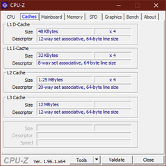 Cache CPU-Z