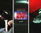 Il nuovo Casio G-Shock DW5600PDP251 ha un logo Daft Punk che è visibile quando si utilizza la retroilluminazione. (Fonte immagine: @pleasures su Instagram - modificato)