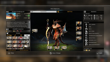 Un'immagine che mostra un'interfaccia in Endless Legend.