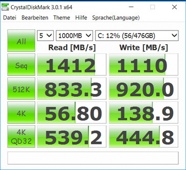 CrystalDiskMark (Microsoft NVMe)