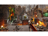Una schermata del gioco Metal: Hellsinger che mostra i nemici. (Fonte immagine: Steam)