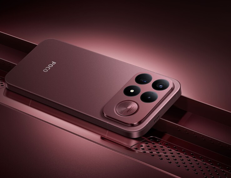 Il POCO F9 Ultra nella versione Dark Cherry.