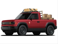 Il pick-up Blank Slate può essere trasformato in un camion per traslochi. (Fonte: Slate Auto)