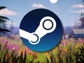 Un'immagine che mostra il logo di Steam e il gioco The Oregon Trail, attualmente scontato del 67% su Steam.