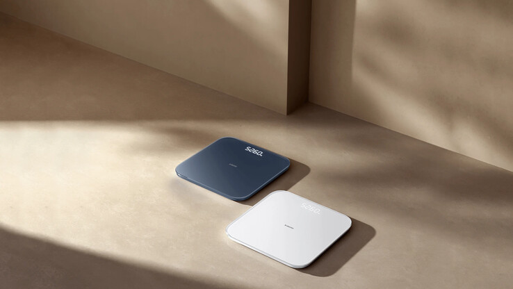 La bilancia intelligente S200 di Xiaomi è disponibile in bianco o grigio. (Fonte: Xiaomi)