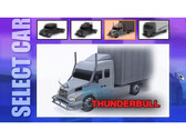 Una schermata del menu di selezione dei camion in Big Rigs: Over the Road Racing che chiede in modo esilarante di selezionare un'auto. (Fonte immagine: Steam)