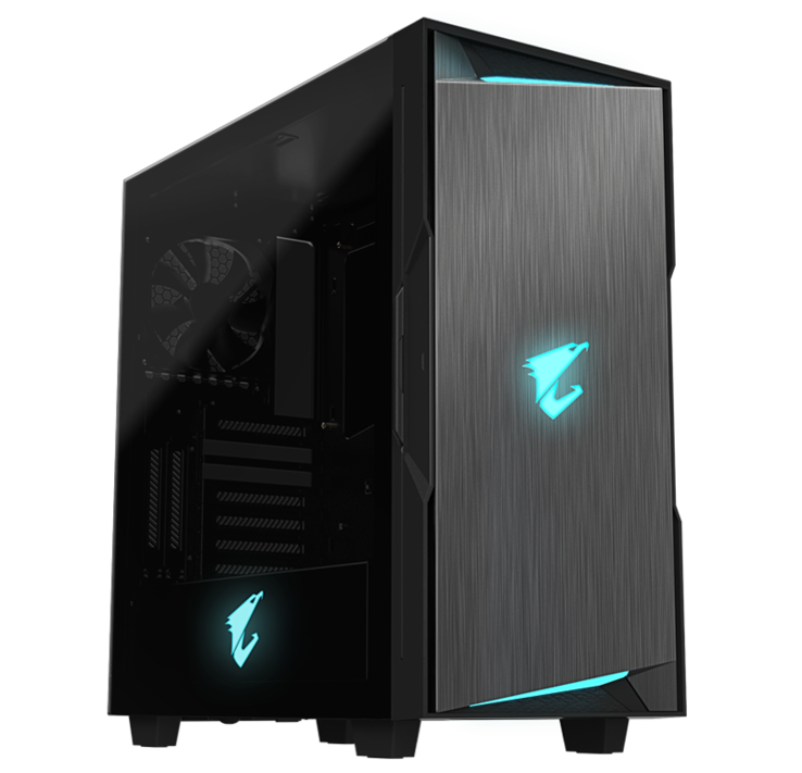 Il case AORUS C300G STEALTH... (Fonte: Gigabyte)