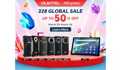 Oukitel pubblicizza il suo ultimo evento di vendita. (Fonte: Oukitel)