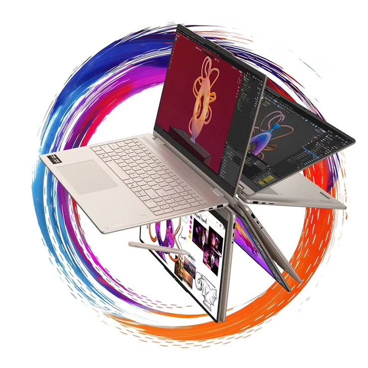 Lo Yoga 7a 2-in-1 da 16 pollici.