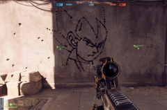 Uno schizzo in gioco di Vegeta di Dragon ball Z in Battlefield 6 (fonte: Reddit)