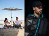 Anker ha presentato l'Ombrello Solix Solar e il Mantello Solix Solar. (Fonte: Anker)