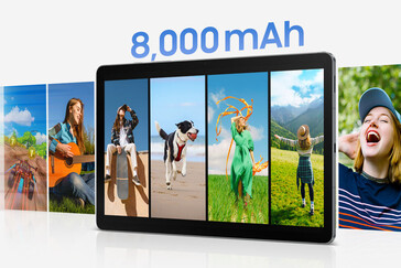 Il Samsung Galaxy Tab S10 Lite vanta una batteria da 8.000 mAh (Fonte: Samsung)