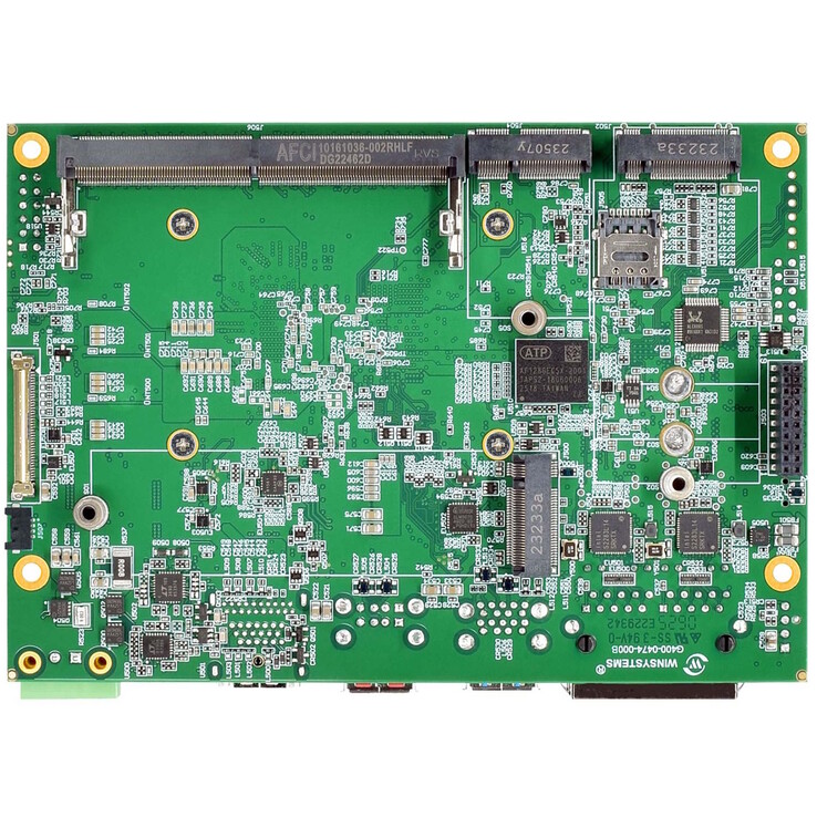 È inoltre presente uno slot per le schede SIM ed è possibile installare a posteriori un modem cellulare.