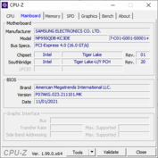 CPU-Z: Scheda madre