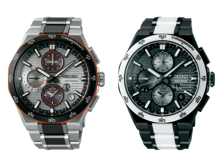 Gli orologi Seiko Astron SSH183J1 (a sinistra) e SSH185J1 (a destra). (Fonte: Seiko)
