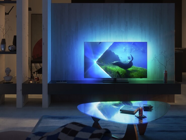 Il TV OLED808 di Philips del 2023. (Fonte: TP Vision)