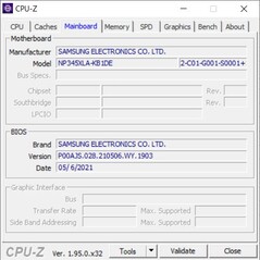Samsung Galaxy Book Go - CPUz