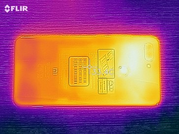 Distribuzione del calore - lato inferiore