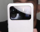 Lo Xiaomi Mi 11 Ultra è trapelato, include un piccolo schermo secondario nella protuberanza della fotocamera posteriore. (Immagine: Tech Buff PH)