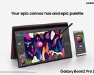 Il Galaxy Book2 Pro 360 è un'alternativa convertibile al Galaxy Book2 Pro. (Fonte dell'immagine: Samsung)