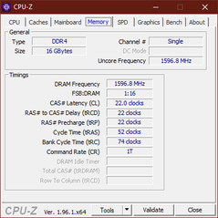 Memoria CPU-Z