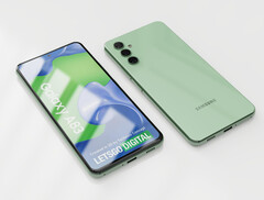 Il Galaxy A83, se Samsung rilascia un tale dispositivo, è un concorrente per il Dimensity 9000. (Fonte: LetsGoDigital)