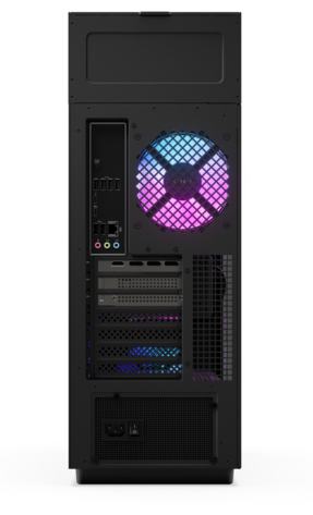 HP Omen Max 45L: I/O posteriore. (Fonte immagine: HP)