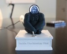 Grazie alla tecnologia moderna e al Raspberry Pi, un gorilla stampato in 3D può ora recitare Shakespeare su un piedistallo (Immagine: YamS1)