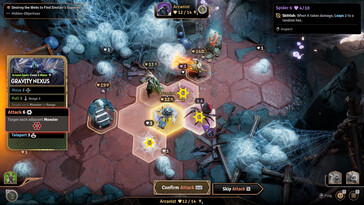 Nella foto: Uno screenshot del gameplay di Sunderfolk.