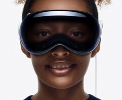 Le cuffie informatiche Apple Vision Pro (Fonte: Apple)