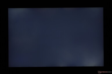 Moderata irregolarità della retroilluminazione sulla nostra unità di prova