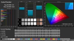 CalMAN: ColorChecker (calibrato)