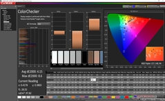 ColorChecker dopo  la calibrazione (display secondario)