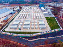 Stazione di accumulo di energia con batteria ibrida al sodio e al litio. (Fonte immagine: Xinhua)