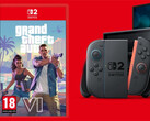 Un mock-up della grafica della scatola di Grand Theft Auto VI Switch 2. (Fonte immagine: via Nash Weedle)