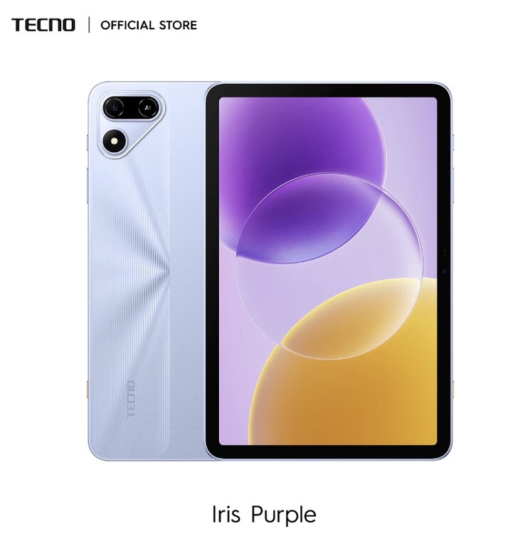 Il Tecno Megapad SE 2 nella tonalità Iris Purple.